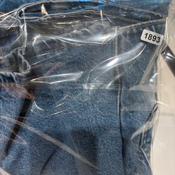 Zara Denim Split Hem Midi Skirt Medium - Picture 7 of 7